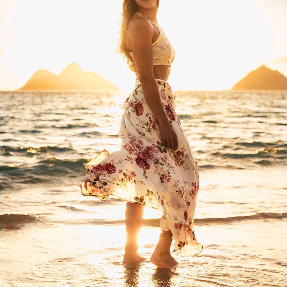 Easter Spring Summer 2 Piece Dress